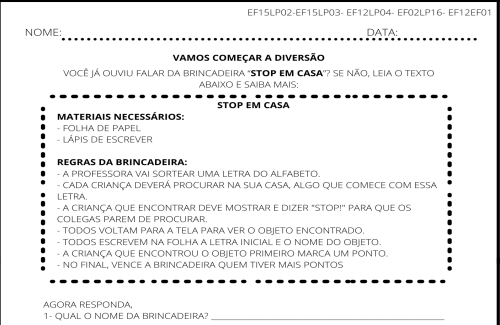interpretação de texto